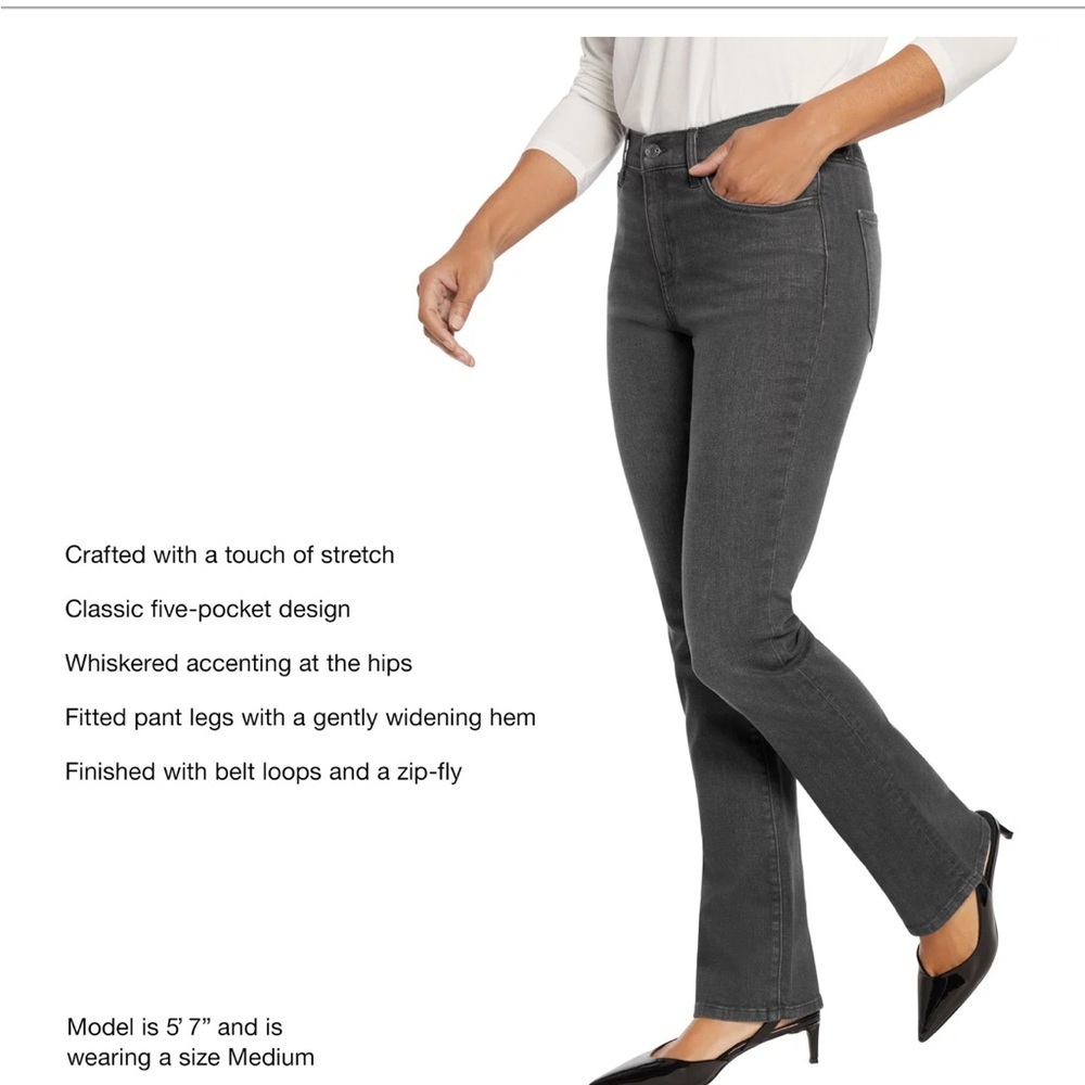 Express Women's Gray bootcut Jeans size 10 - Picture 2 of 13